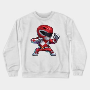 red ranger Crewneck Sweatshirt